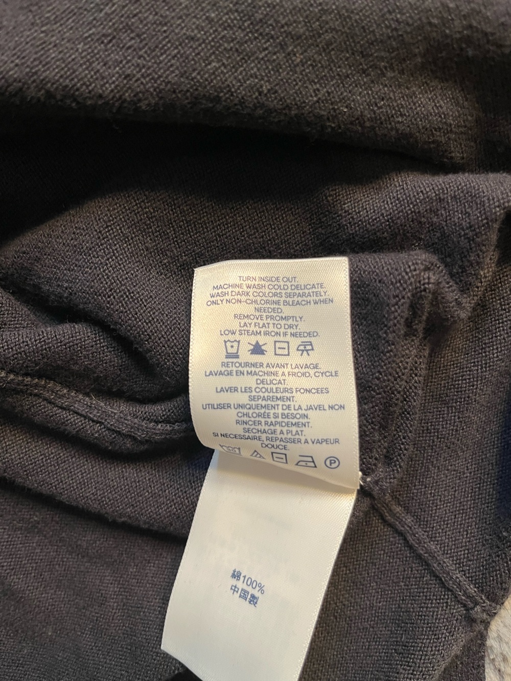 Lands' End Open-Front Cardigan Black with Pockets and Side Vents Women’s 1X - Picture 5 of 8